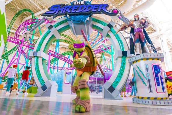 Escursione a Nickelodeon Universe