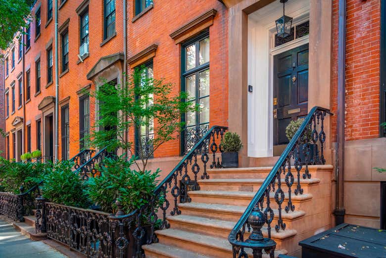 Tipica casa di Greenwich Village