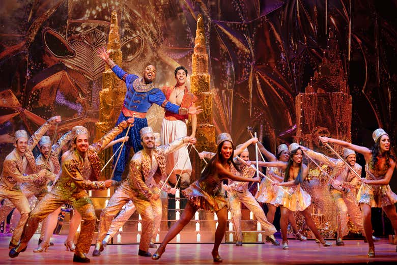 Una delle scene del musical
