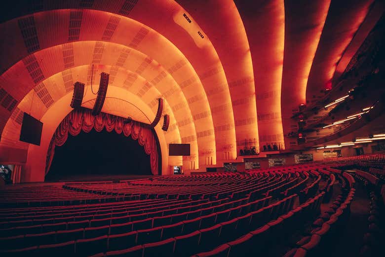 Il palco del Radio City Music Hall