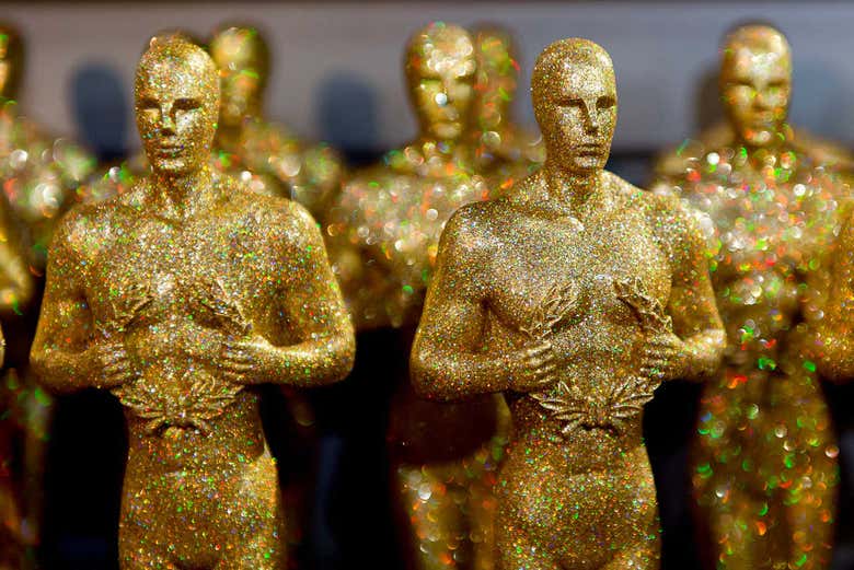 Statuette degli Oscar al Madame Tussauds