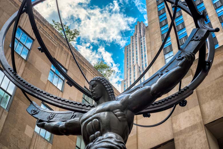 La statua di Atlante, Rockefeller Center