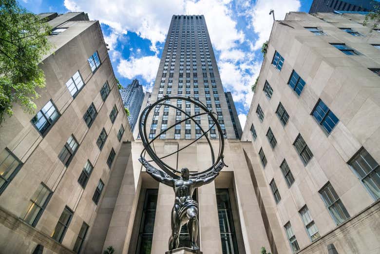 Statua di Atlante al Rockefeller Center