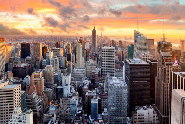 New York dall'alto