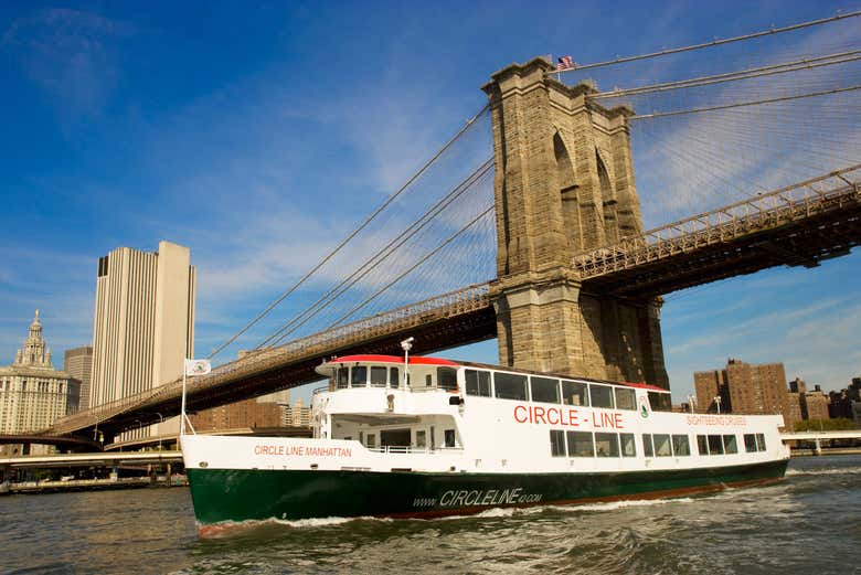 Attraversando il ponte di Brooklyn