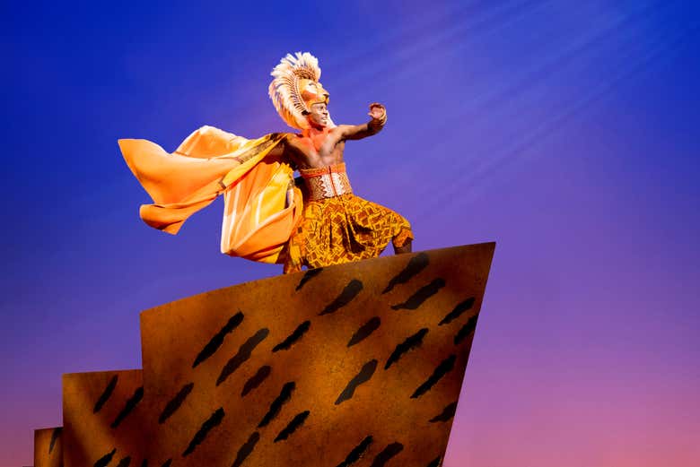 Una delle scene del musical
