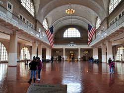 Ellis Island, sala del registro