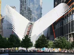 Stazione centrale del WTC progettata da Calatrava