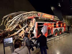 Museo dell'11-S, camion dei pompieri