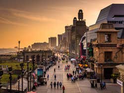 Atlantic City al tramonto