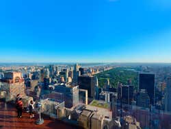 Top of the Rock, viste del Central Park