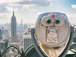 Top of the Rock, viste dall'alto