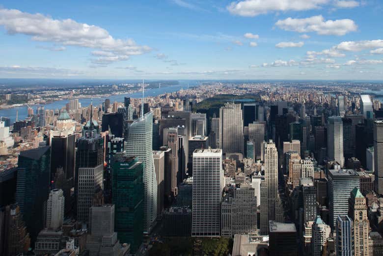 Vista panoramica dal belvedere dell'Empire State