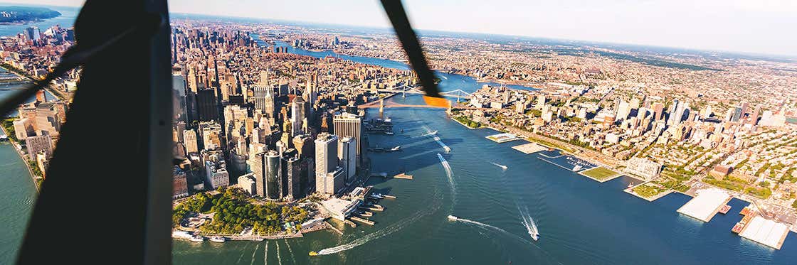 Volo in elicottero su New York