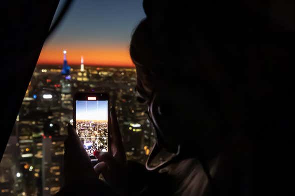 Giro in elicottero su New York da Westchester